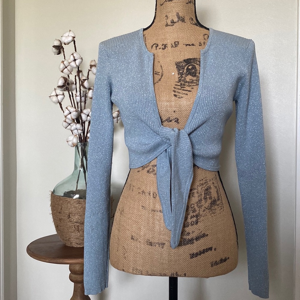 🚨[SOLD] Knit Long Sleeve Coverup